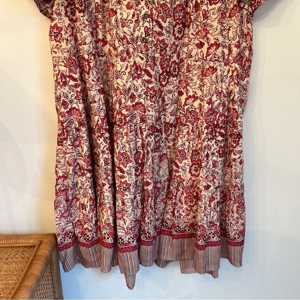 Anthropologie Tiered Georgina Dress by Maeve | Size L - Picture 13 of 15